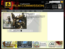 Tablet Screenshot of filmtularecounty.com